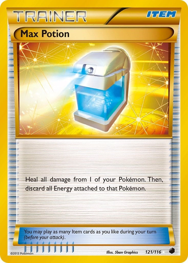 Image for Max Potion (121 Secret Rare) (121/116) (Plasma Freeze) - Pokemon
