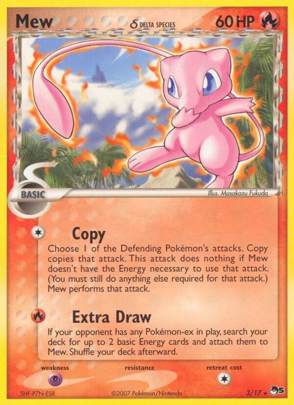 Image for Mew (Delta Species) (003/017) (POP Series 5) - Pokemon