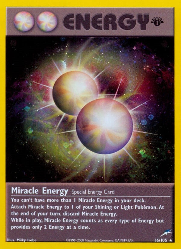 Image for Miracle Energy (016/105) (Neo Destiny) - Pokemon