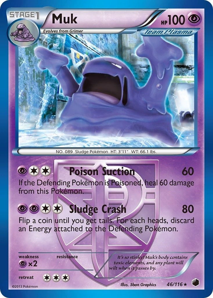 Image for Muk (Team Plasma) (46/116) (Plasma Freeze) - Pokemon
