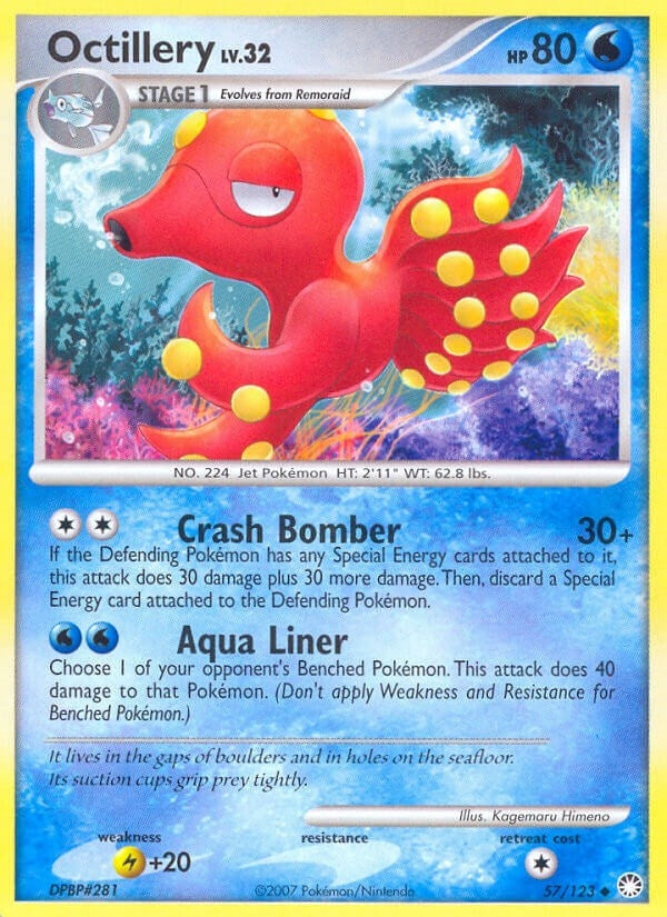 Image for Octillery (57/123) (Mysterious Treasures) - Pokemon