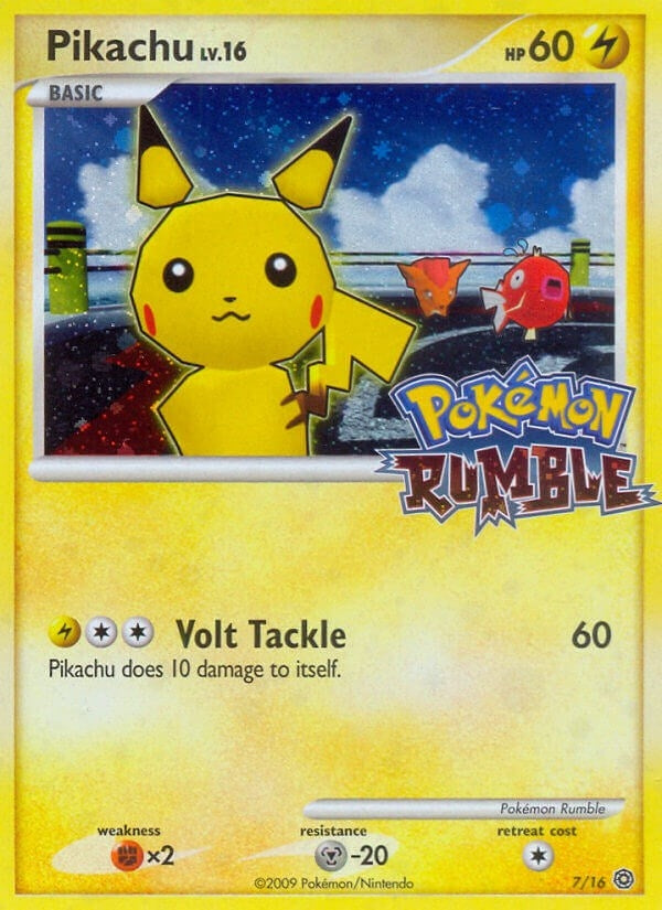 Image for Pikachu (7) (Rumble) - Pokemon