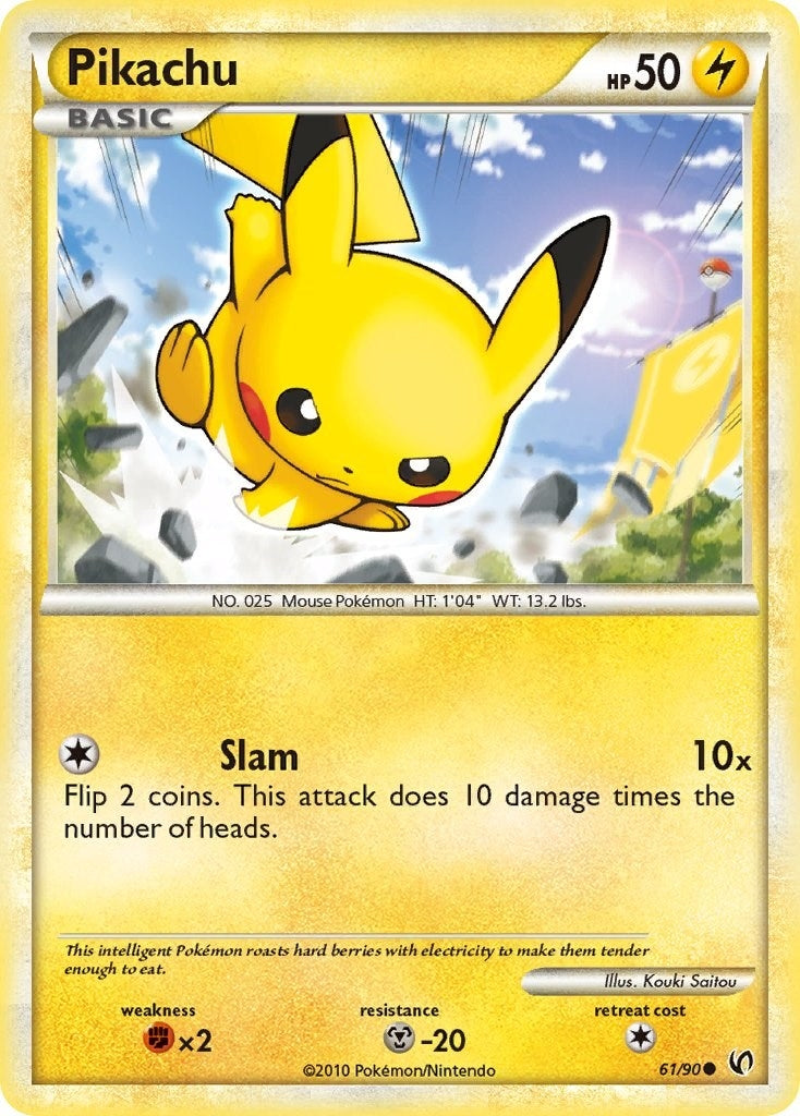 Image for Pikachu (61/90) (Undaunted) - Pokemon