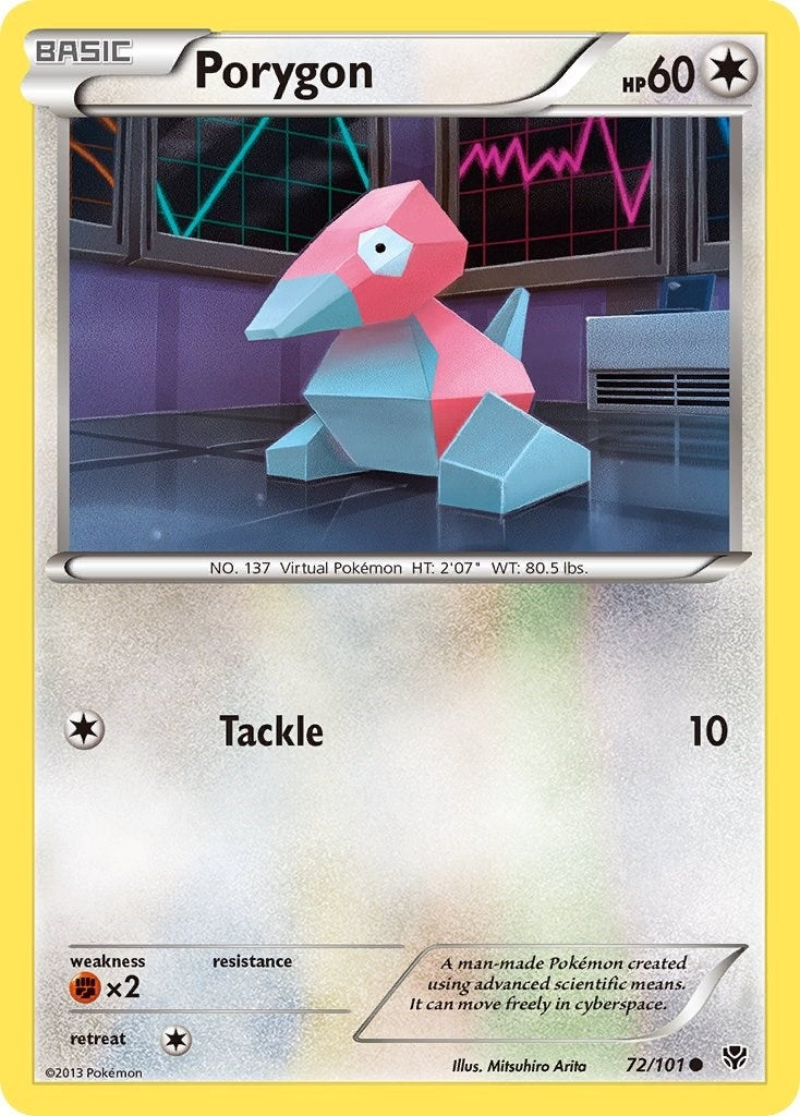 Image for Porygon (72/101) (Plasma Blast) - Pokemon