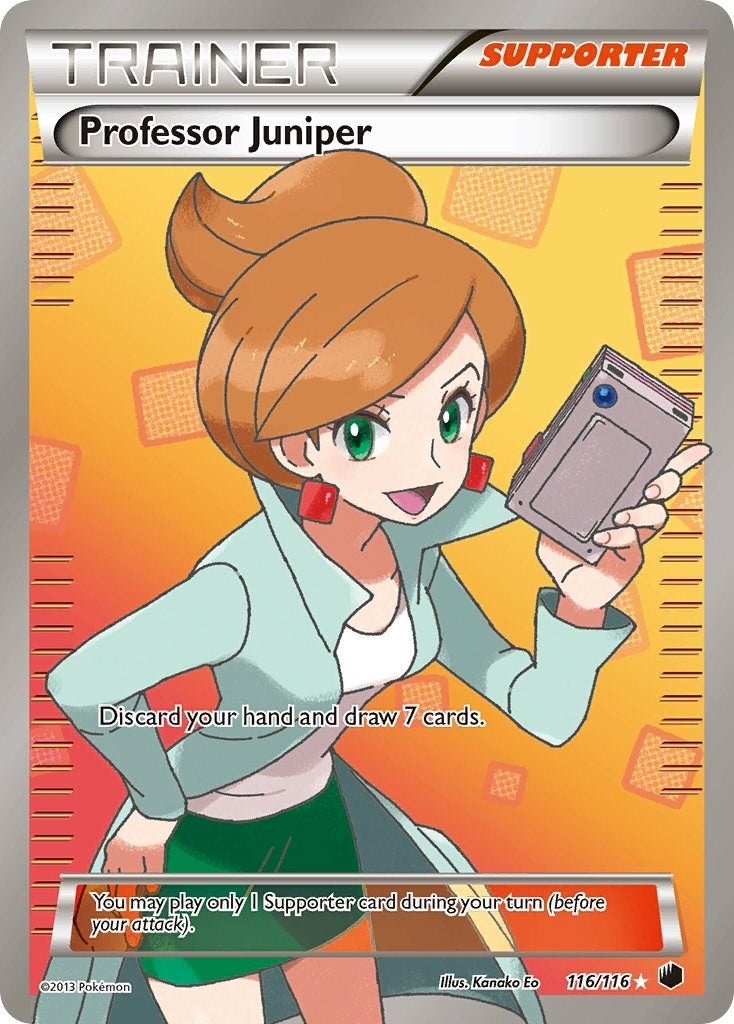 Image for Professor Juniper (116 Full Art) (116/116) (Plasma Freeze) - Pokemon