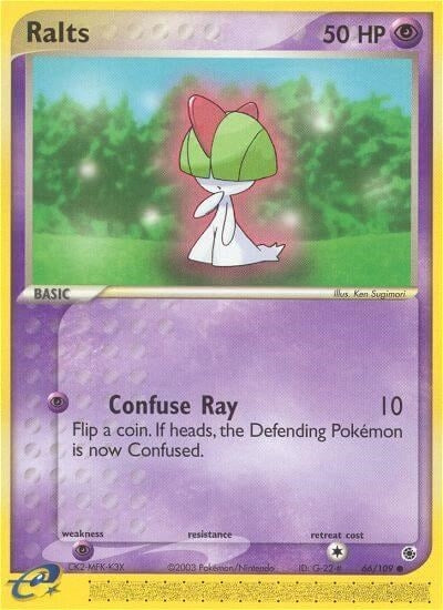 Image for Ralts (66/109) (Ruby and Sapphire) - Pokemon