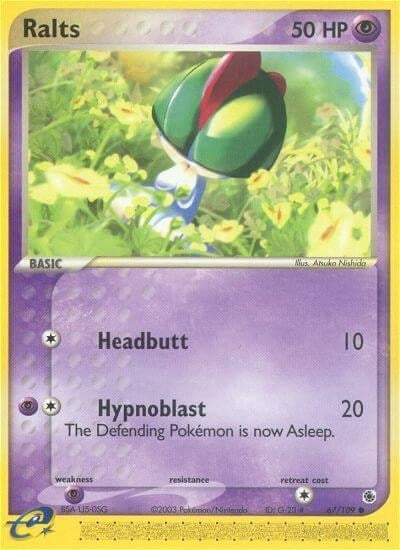 Image for Ralts (67/109) (Ruby and Sapphire) - Pokemon
