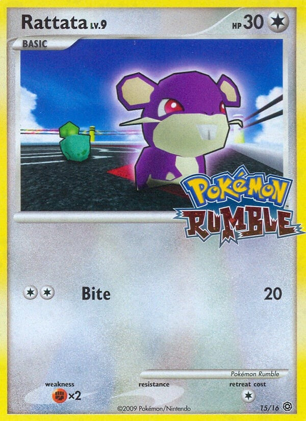 Image for Rattata (15) (Rumble) - Pokemon