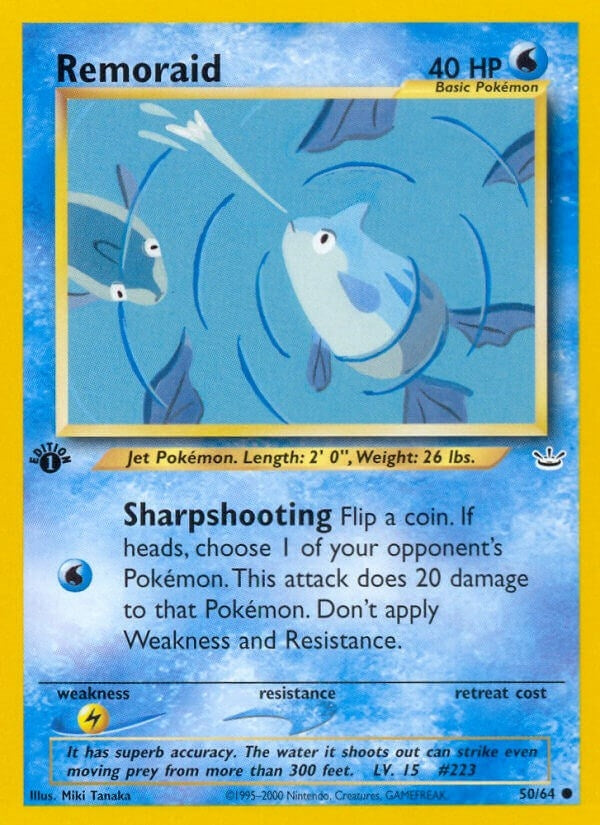 Image for Remoraid (50/64) (Neo Revelation) - Pokemon