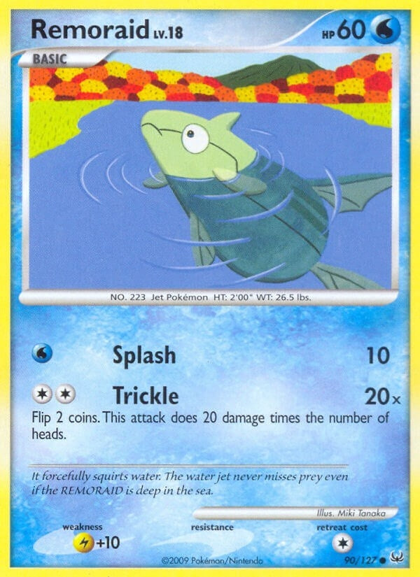 Image for Remoraid (90/127) (Platinum) - Pokemon