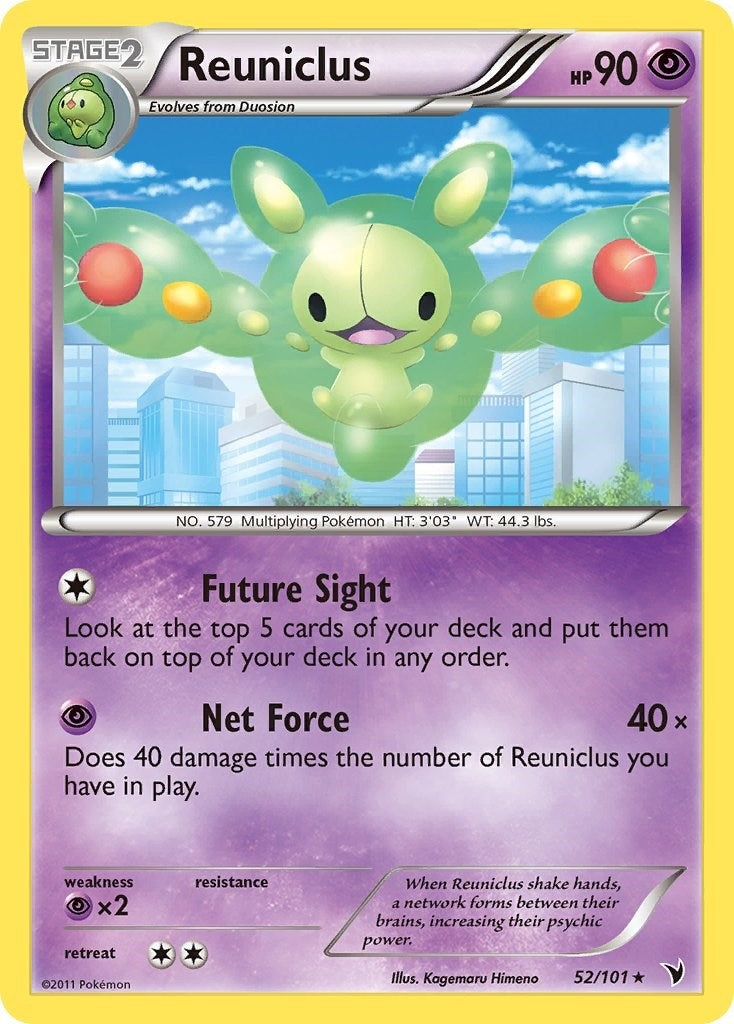 Image for Reuniclus (52) (52/101) (Noble Victories) - Pokemon