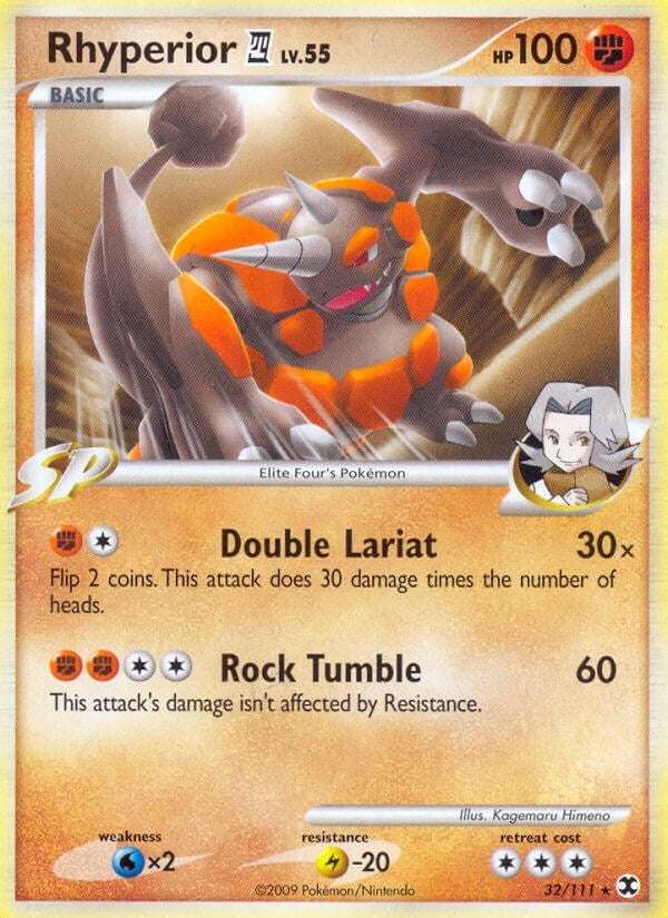 Image for Rhyperior E4 (32/111) (Rising Rivals) - Pokemon