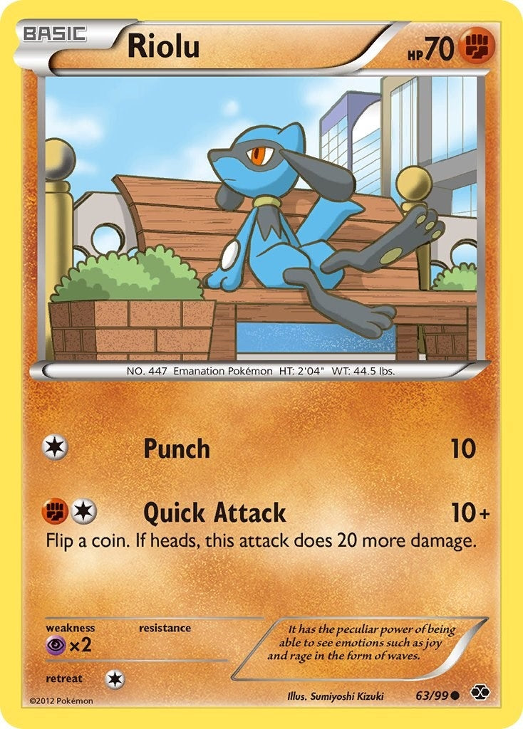 Image for Riolu (63/99) (Next Destinies) - Pokemon