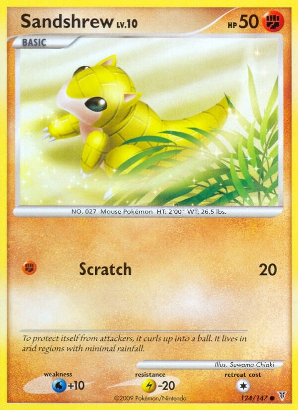 Image for Sandshrew (124) (Supreme Victors) - Pokemon