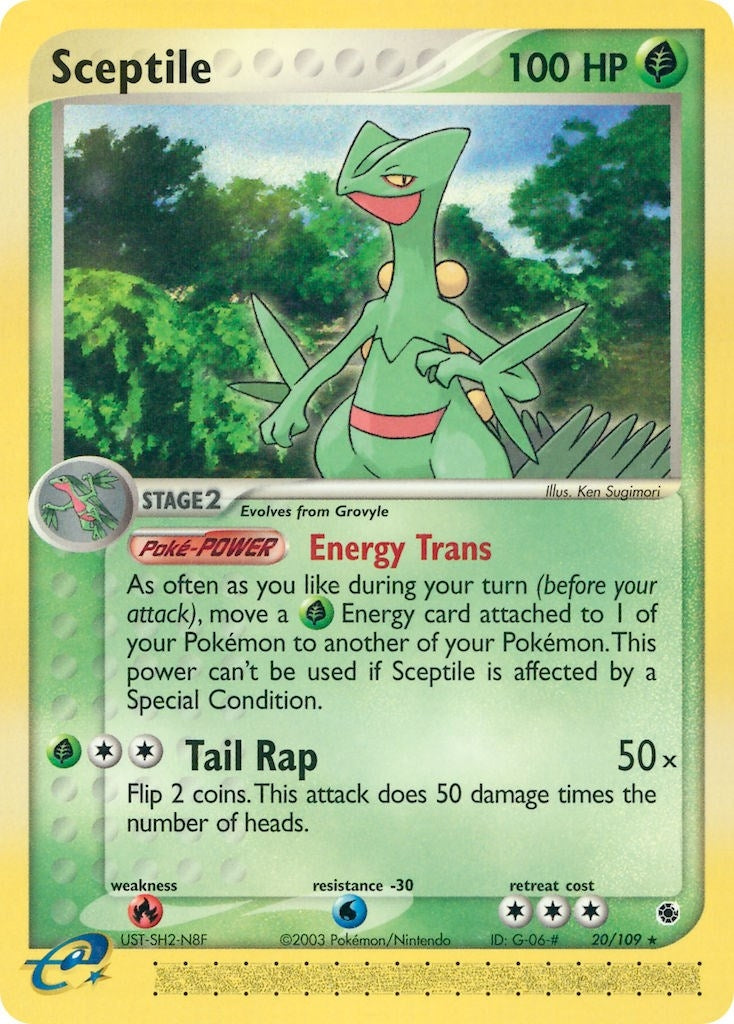 Image for Sceptile (20/109) (Ruby and Sapphire) - Pokemon