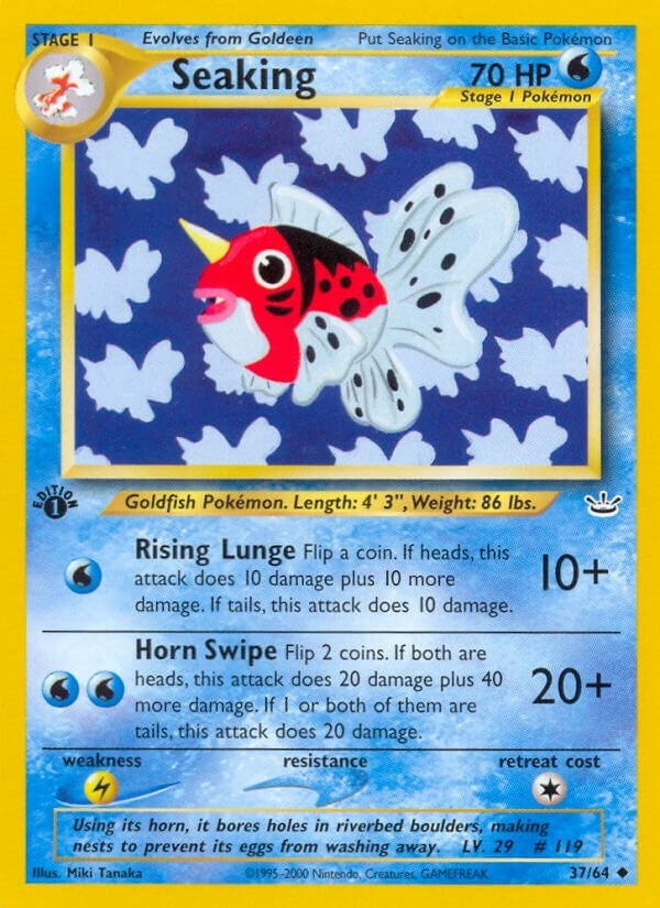 Image for Seaking (37/64) (Neo Revelation) - Pokemon