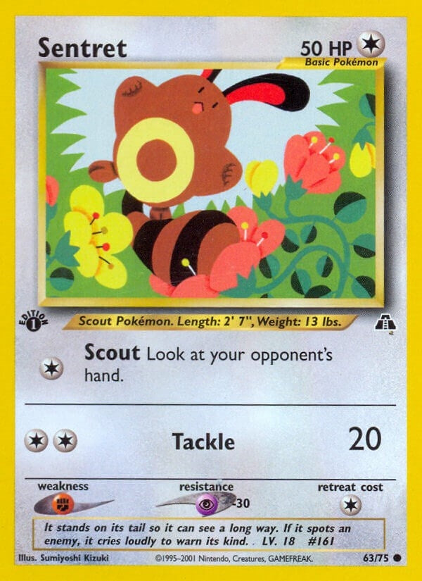 Image for Sentret (63/75) (Neo Discovery) - Pokemon