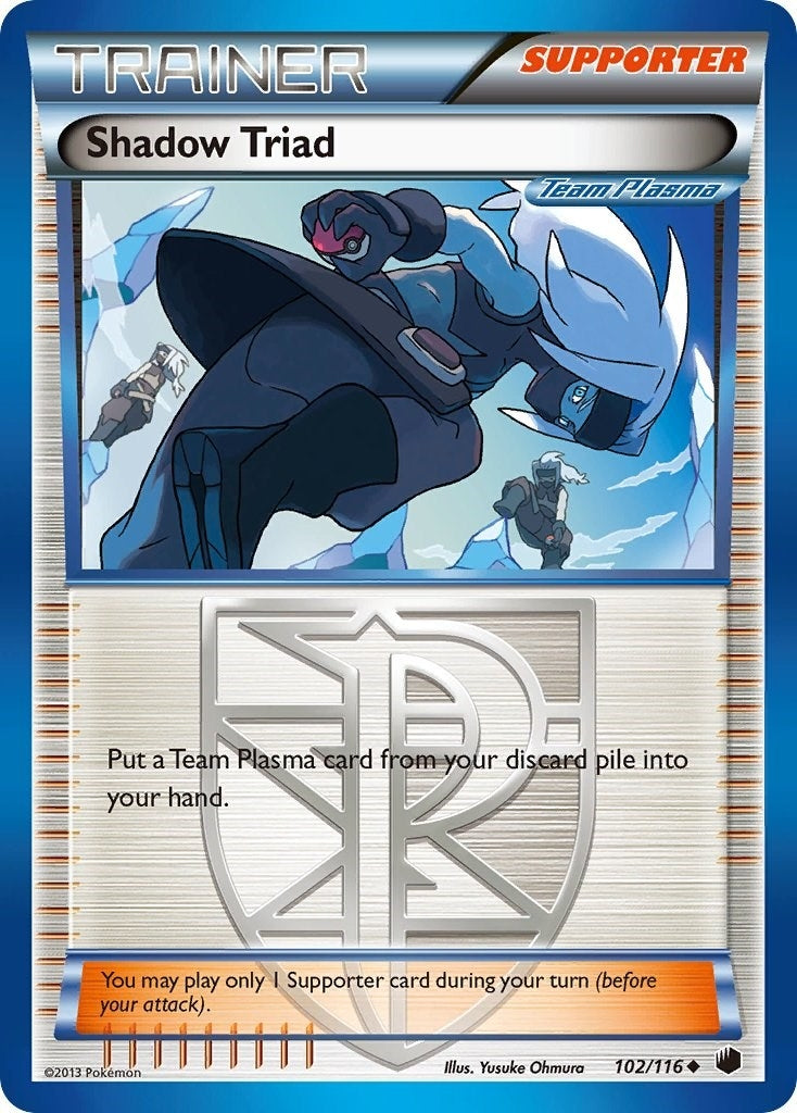 Image for Shadow Triad (Team Plasma) (102/116) (Plasma Freeze) - Pokemon