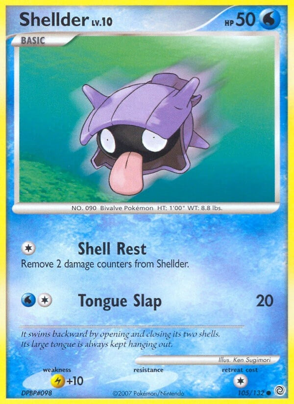 Image for Shellder (105/132) (Secret Wonders) - Pokemon