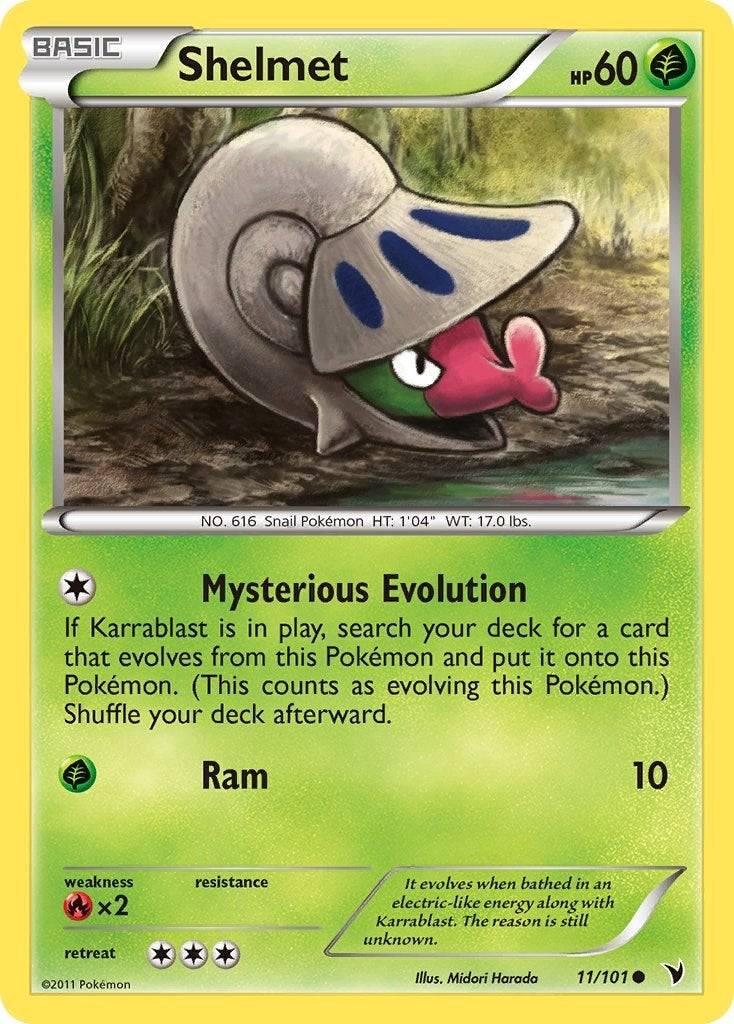 Image for Shelmet (11/101) (Noble Victories) - Pokemon