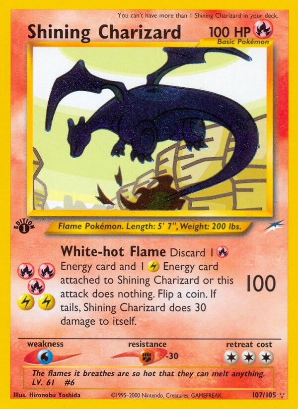 Image for Shining Charizard (107/105) (Neo Destiny) - Pokemon