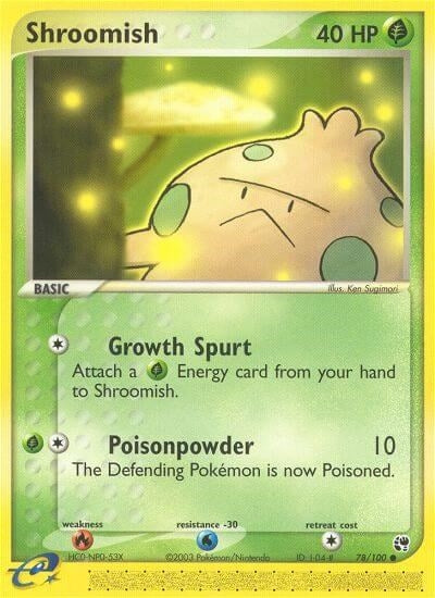 Image for Shroomish (78/100) (Sandstorm) - Pokemon