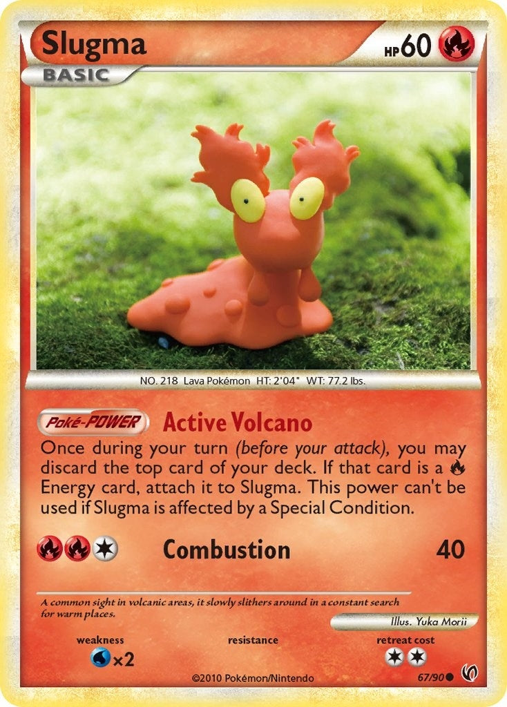 Image for Slugma (67/90) (Undaunted) - Pokemon