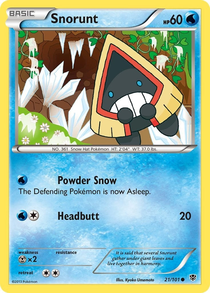 Image for Snorunt (21/101) (Plasma Blast) - Pokemon