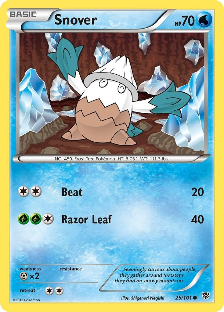 Image for Snover (25/101) (Plasma Blast) - Pokemon