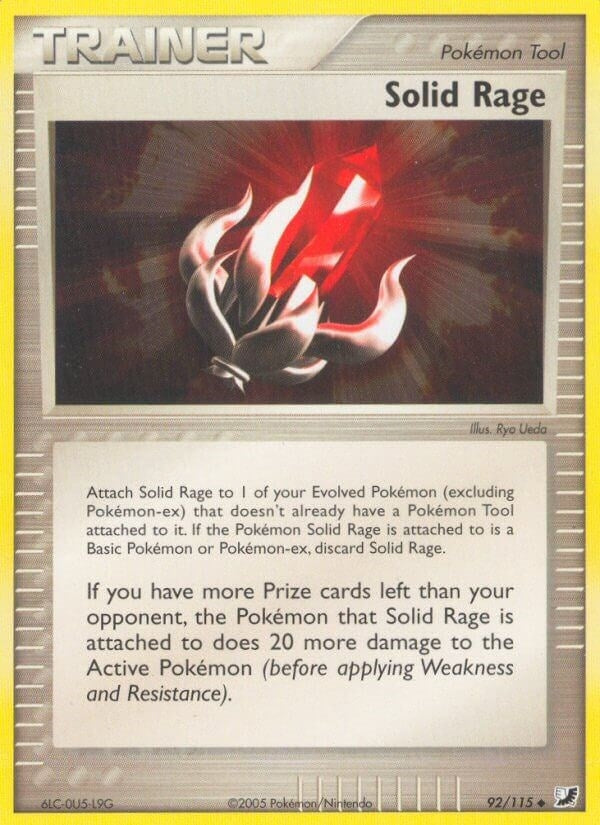 Image for Solid Rage (92/115) (Unseen Forces) - Pokemon