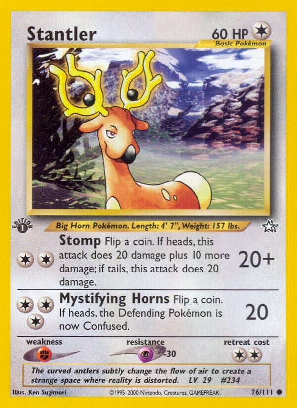 Image for Stantler (076/111) (Neo Genesis) - Pokemon