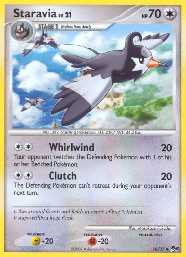 Image for Staravia (010/015) (POP Series 6) - Pokemon