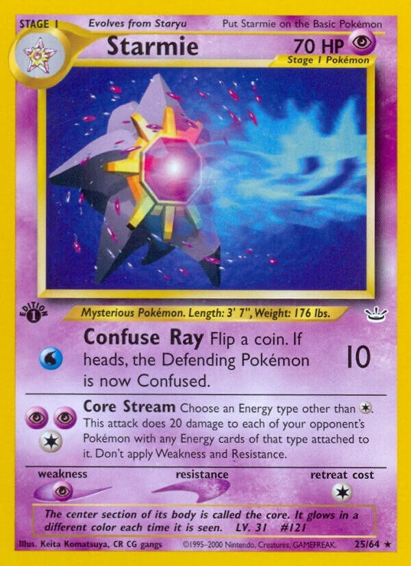 Image for Starmie (25/64) (Neo Revelation) - Pokemon