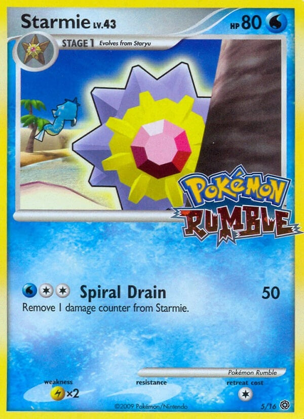 Image for Starmie (5) (Rumble) - Pokemon