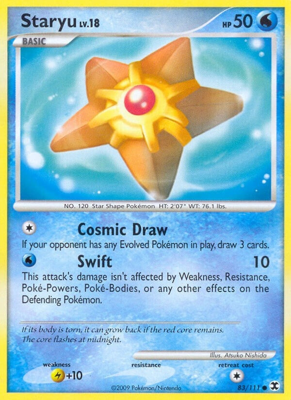 Image for Staryu (83/111) (Rising Rivals) - Pokemon