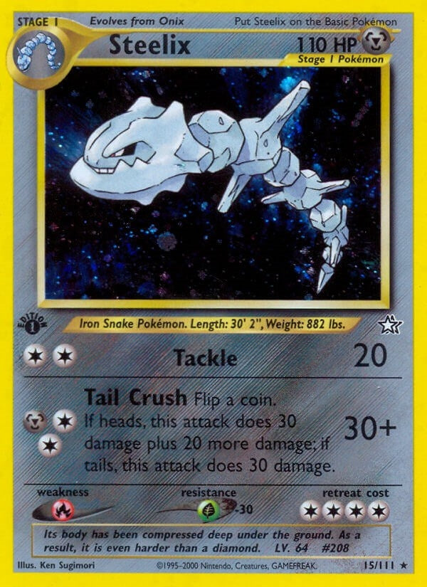 Image for Steelix (015/111) (Neo Genesis) - Pokemon