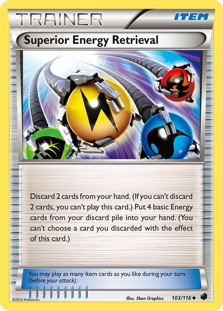 Image for Superior Energy Retrieval (103/116) (Plasma Freeze) - Pokemon