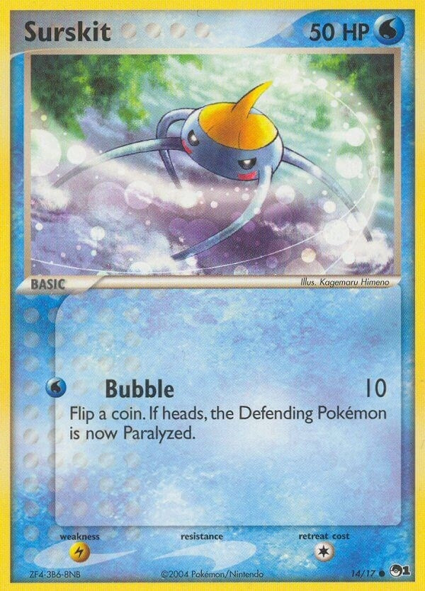 Image for Surskit (014/017) (POP Series 1) - Pokemon