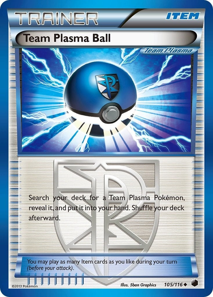 Image for Team Plasma Ball (Team Plasma) (105/116) (Plasma Freeze) - Pokemon