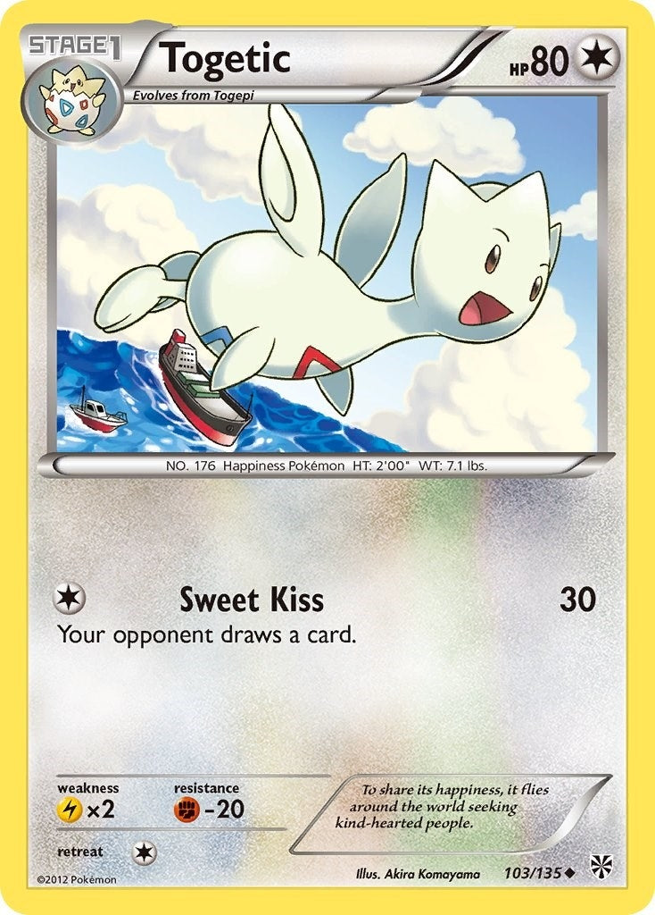 Image for Togetic (103/135) (Plasma Storm) - Pokemon