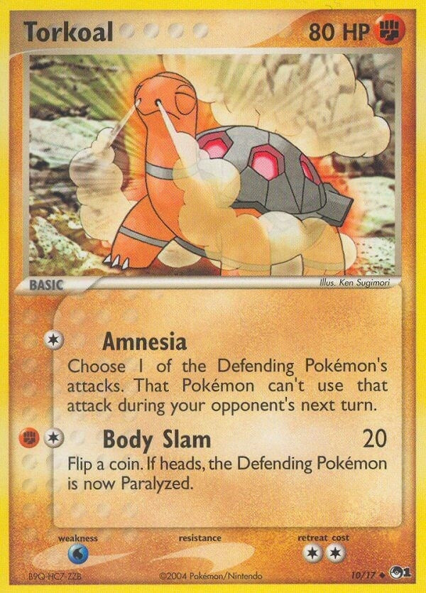 Image for Torkoal (010/017) (POP Series 1) - Pokemon