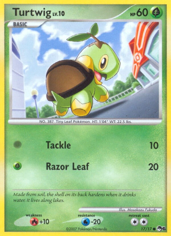 Image for Turtwig (017/017) (POP Series 6) - Pokemon