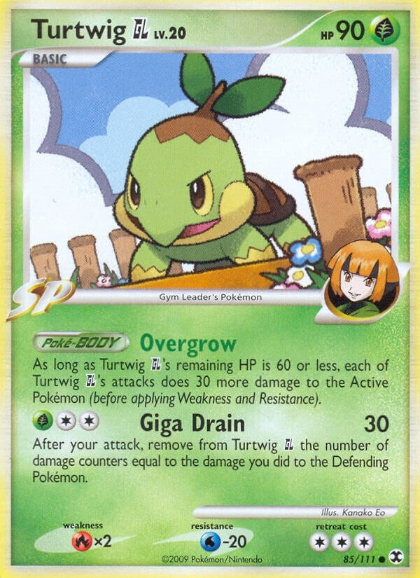 Image for Turtwig GL (85/111) (Rising Rivals) - Pokemon