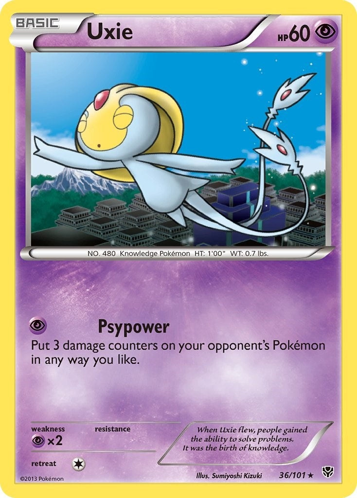 Image for Uxie (36/101) (Plasma Blast) - Pokemon