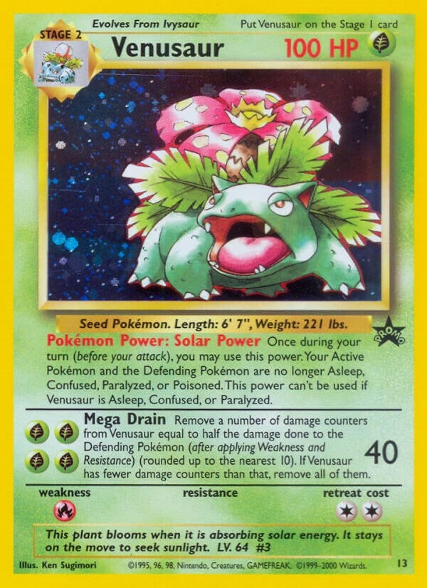 Image for Venusaur (13/53) (WoTC Promo) - Pokemon