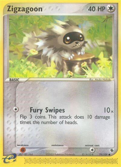 Image for Zigzagoon (79/109) (Ruby and Sapphire) - Pokemon