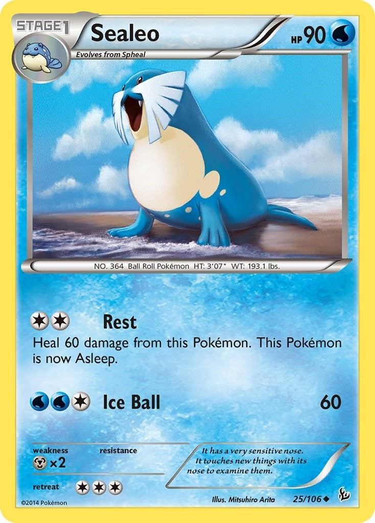 Image for Sealeo (25/106) (XY - Flashfire) - Pokemon