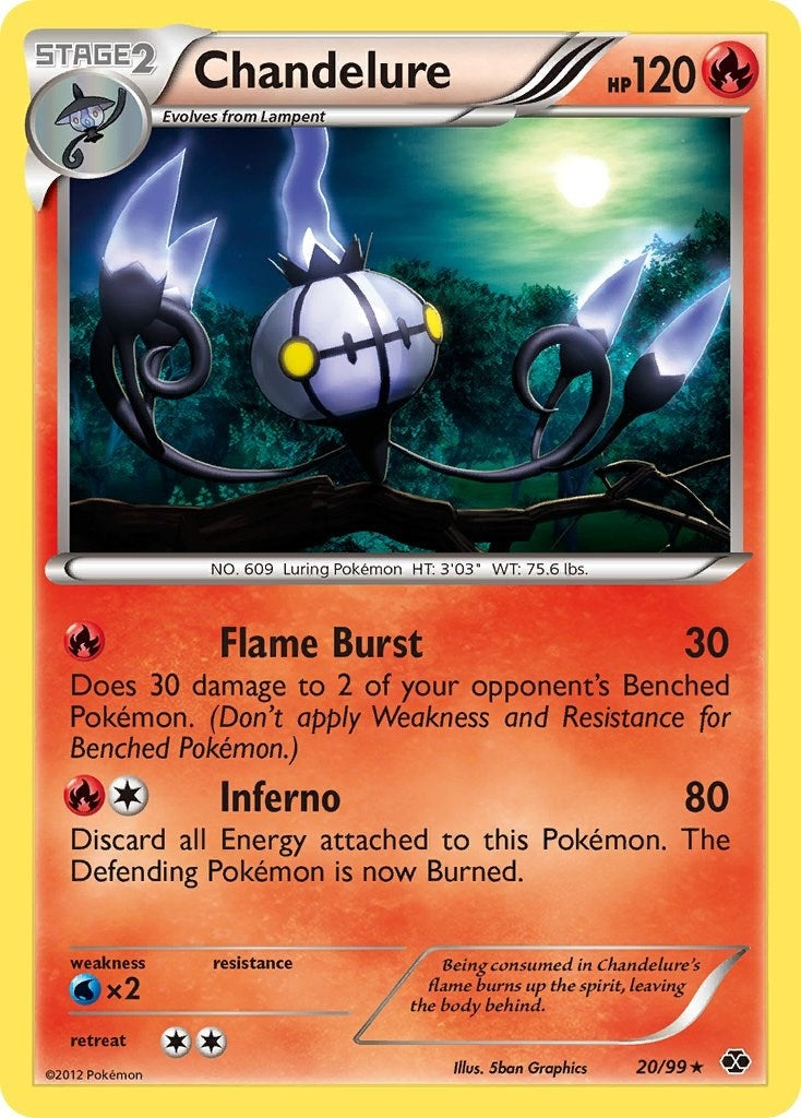 Image for Chandelure (20/99) (Next Destinies) - Pokemon