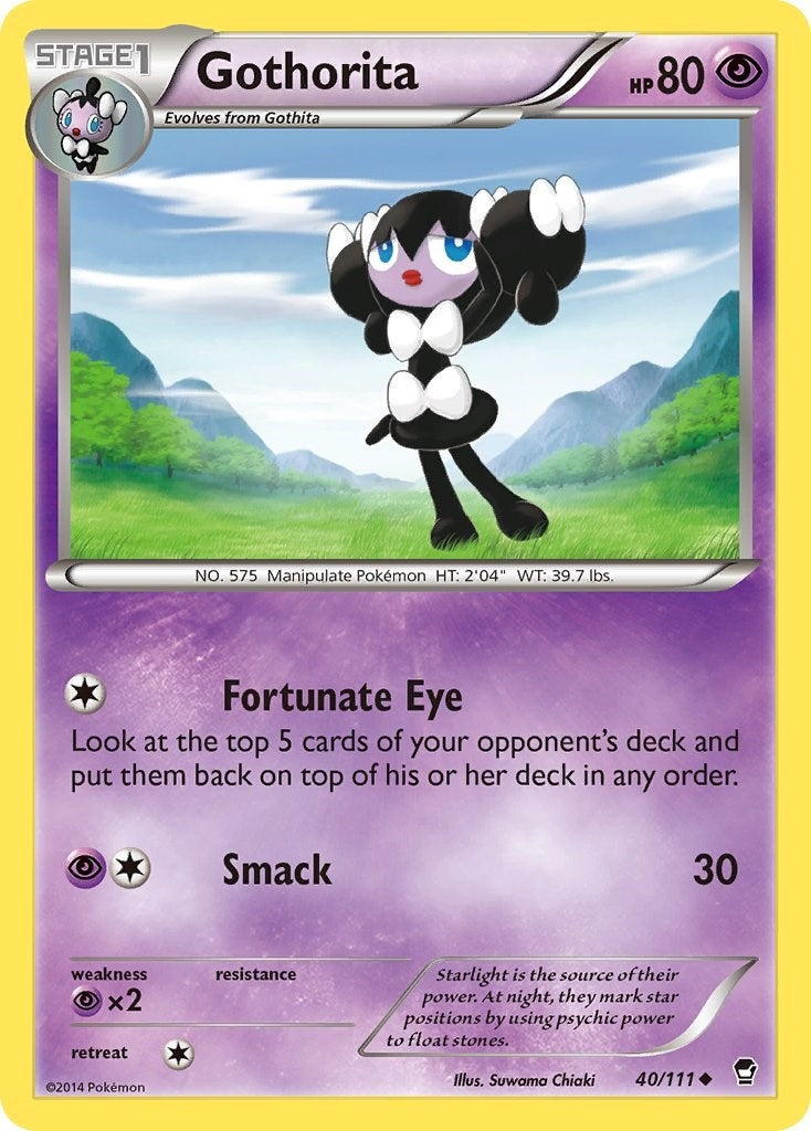 Image for Gothorita (40/111) (XY - Furious Fists) - Pokemon