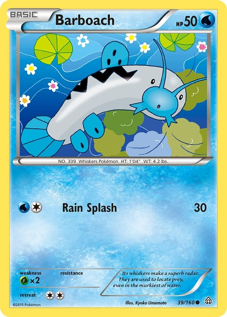 Image for Barboach (39/160) (XY - Primal Clash) - Pokemon